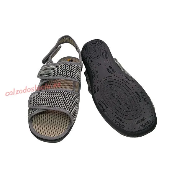 Sandalia confort de velcro para hombre Doctor Cutillas