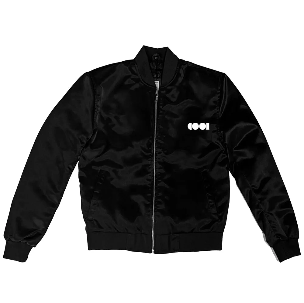 SATIN EQUALITY BOMBER JACKET