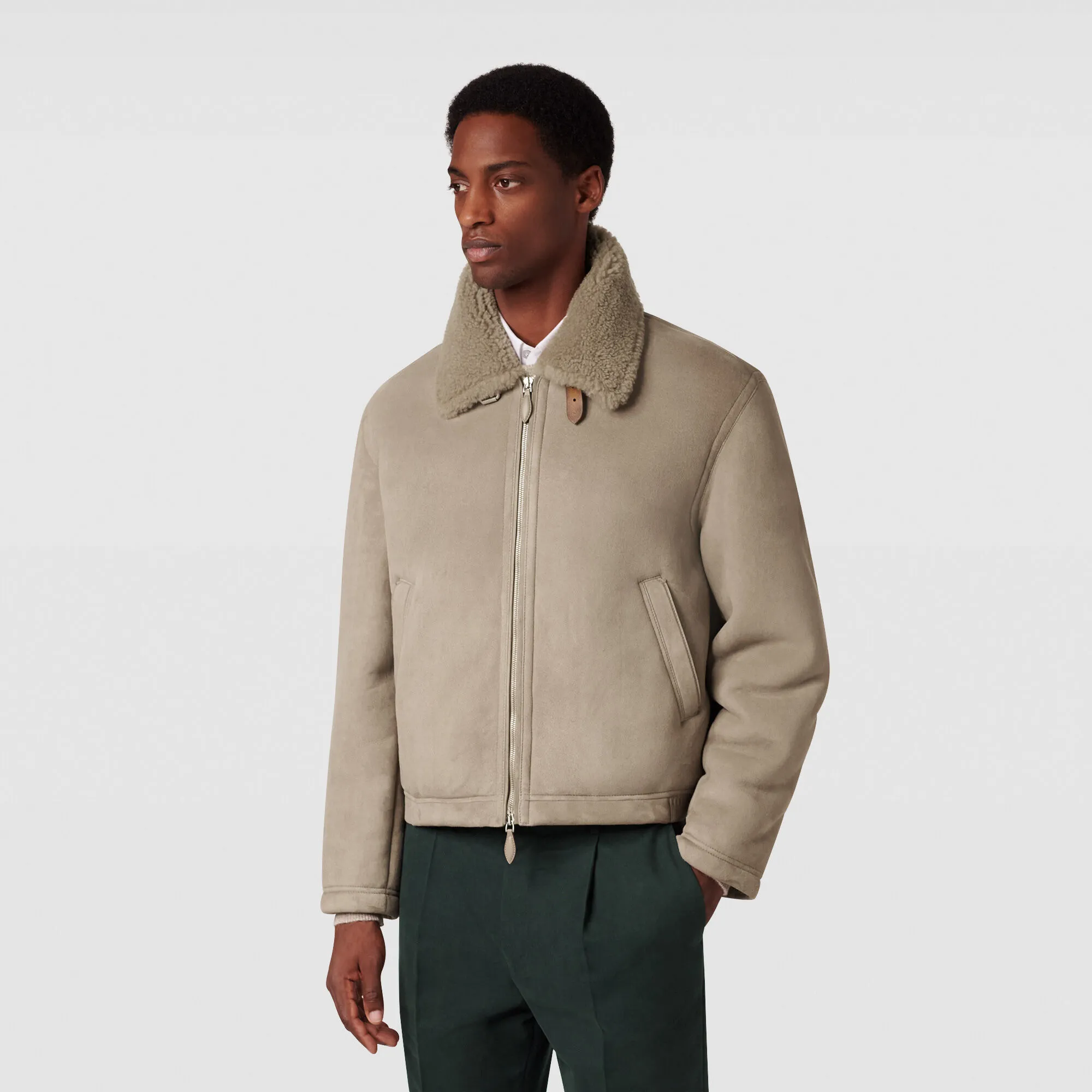 Shearling Blouson