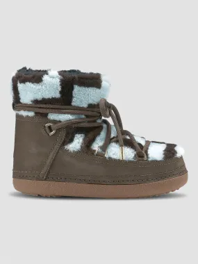 Shearling Zigzag - Blue