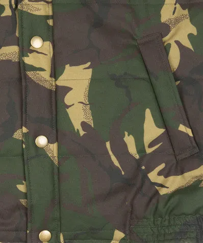 Sleeveless Bomber Camo