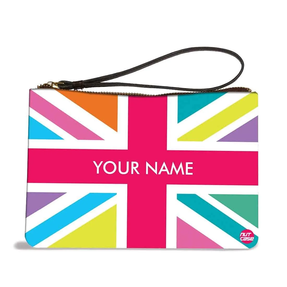 Small Wristlet Pouch - UK Flag