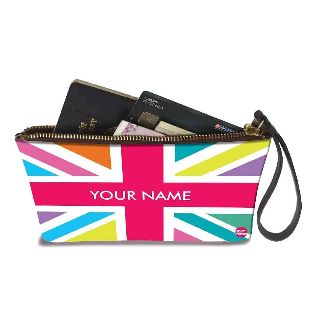 Small Wristlet Pouch - UK Flag