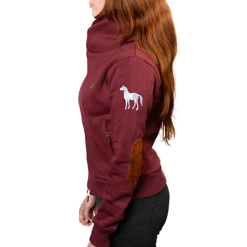 Spiced Equestrian - Cuddle Hoodie in Rosewood