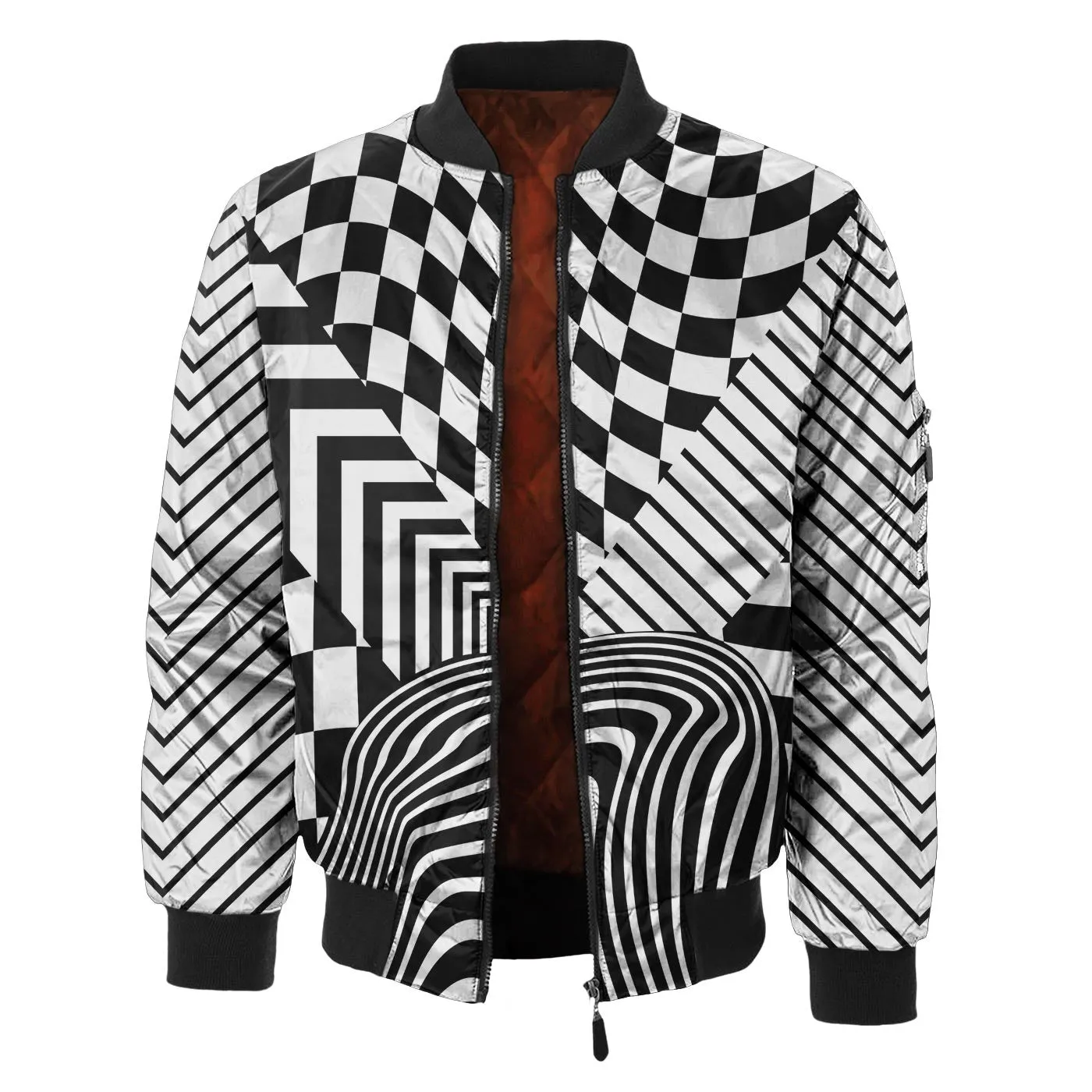 Stripes Bomber Jacket