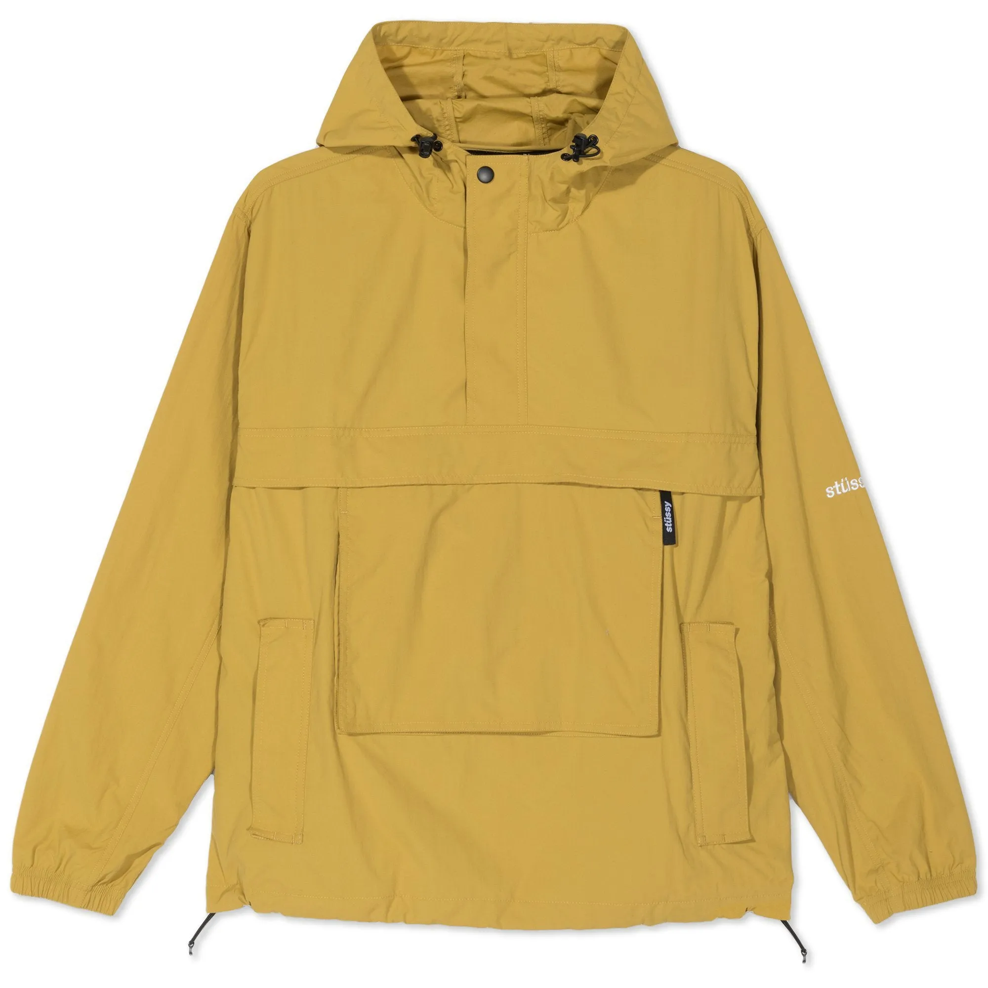 Stussy Packable Anorak Mustard