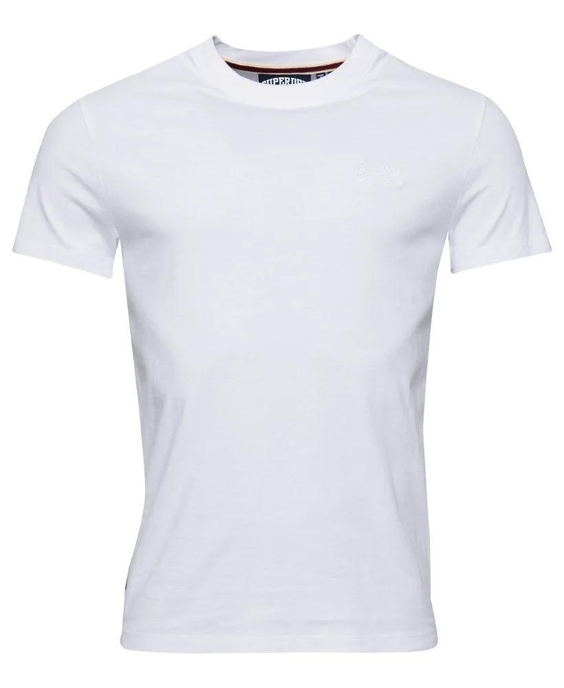 Superdry Vintage Crew Neck T-Shirt Optic/Optic