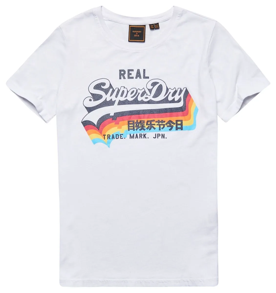 Superdry Womens Vintage Logo T-Shirt Optic