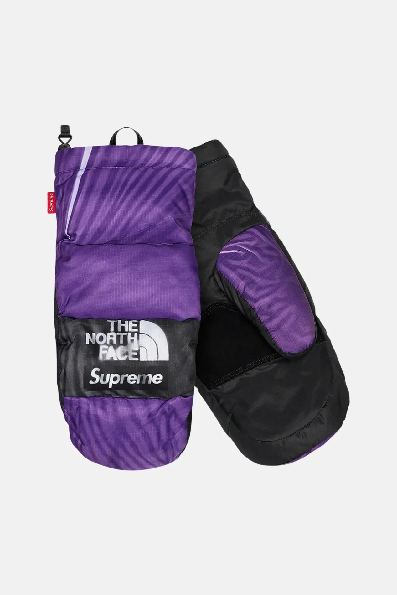 Supreme x North Face Trompe L’oeil Printed Montana Mitt -  Purple