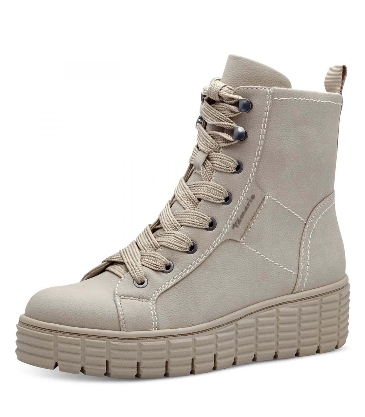 Tamaris Army Booties Beige 25226