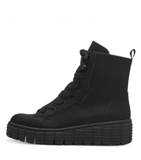 Tamaris Army Booties Black 25226