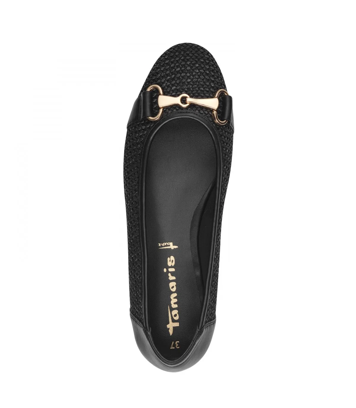 Tamaris Black Ballerina 22112-42-001