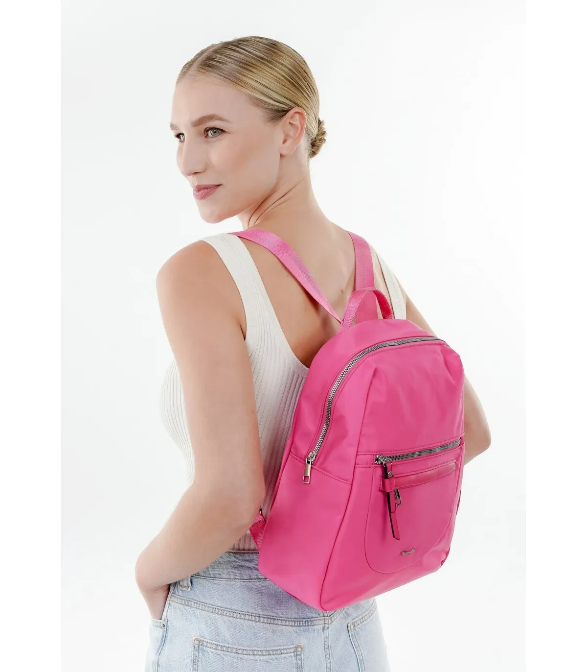 Tamaris Rucksack - Pink Textile 33002-670