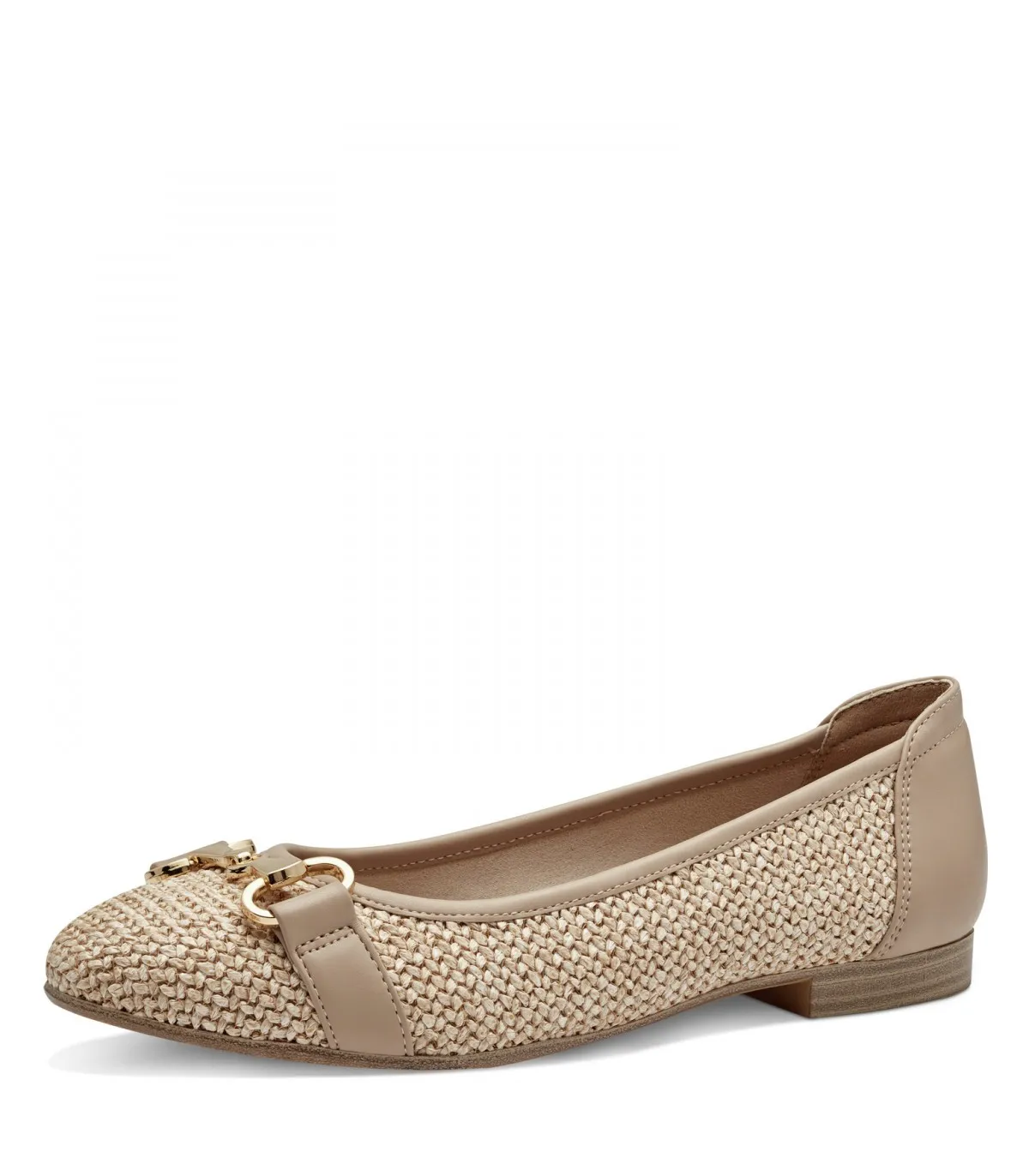 Tamaris Taupe Ballerina 22112-42-341