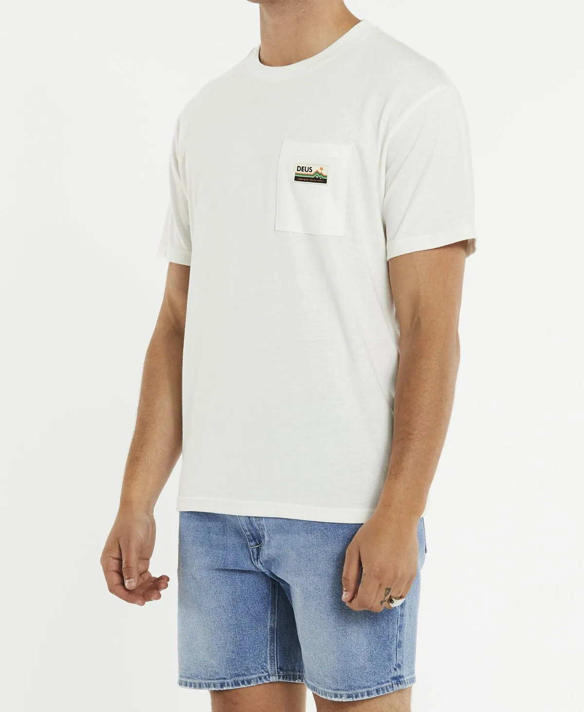 Tango Pocket Tee White