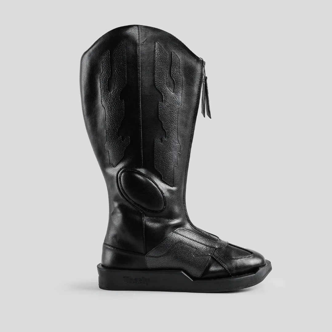 Thaely Black Raven Reflex Boots| Sustainable Boots