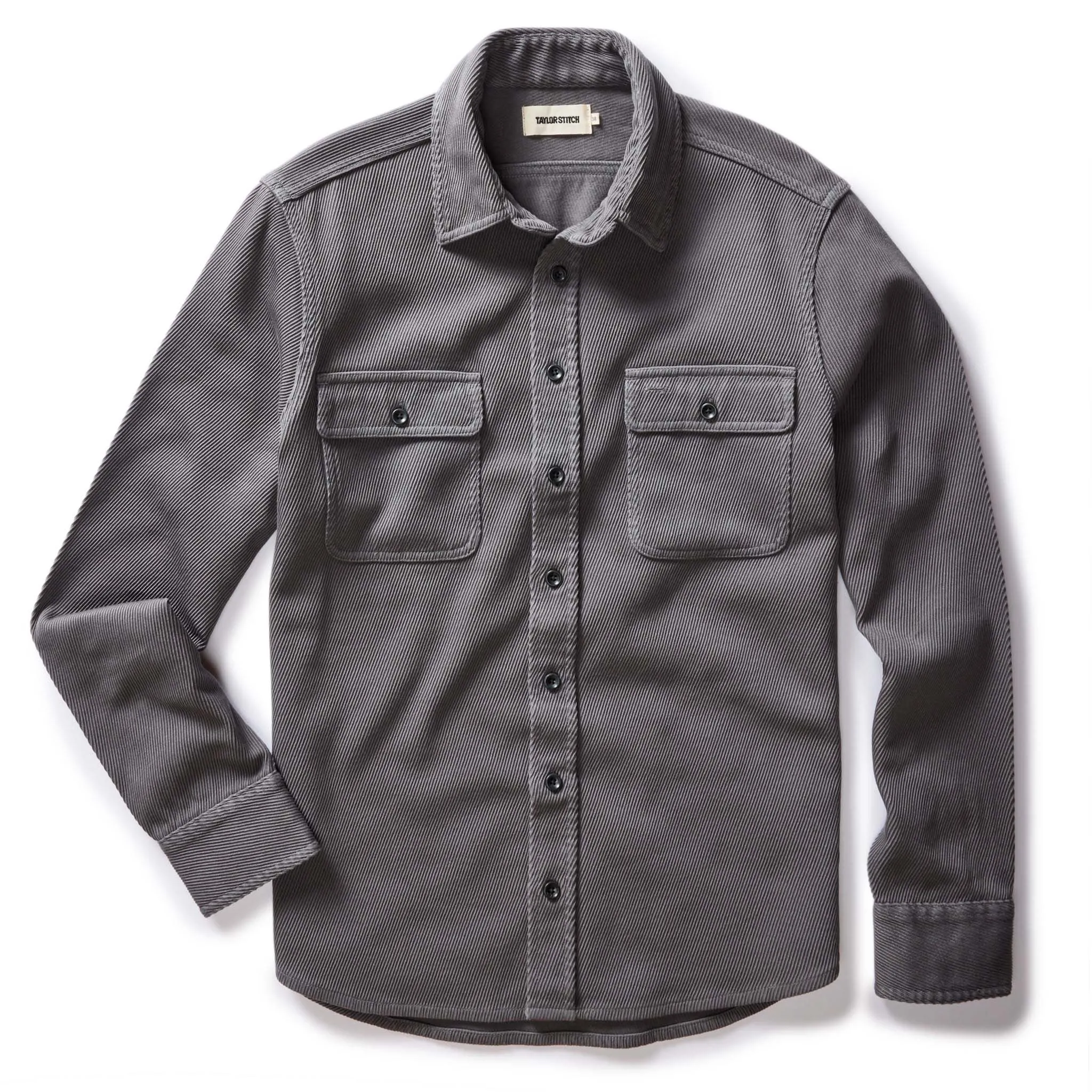 The Ledge Shirt in Shale Twill