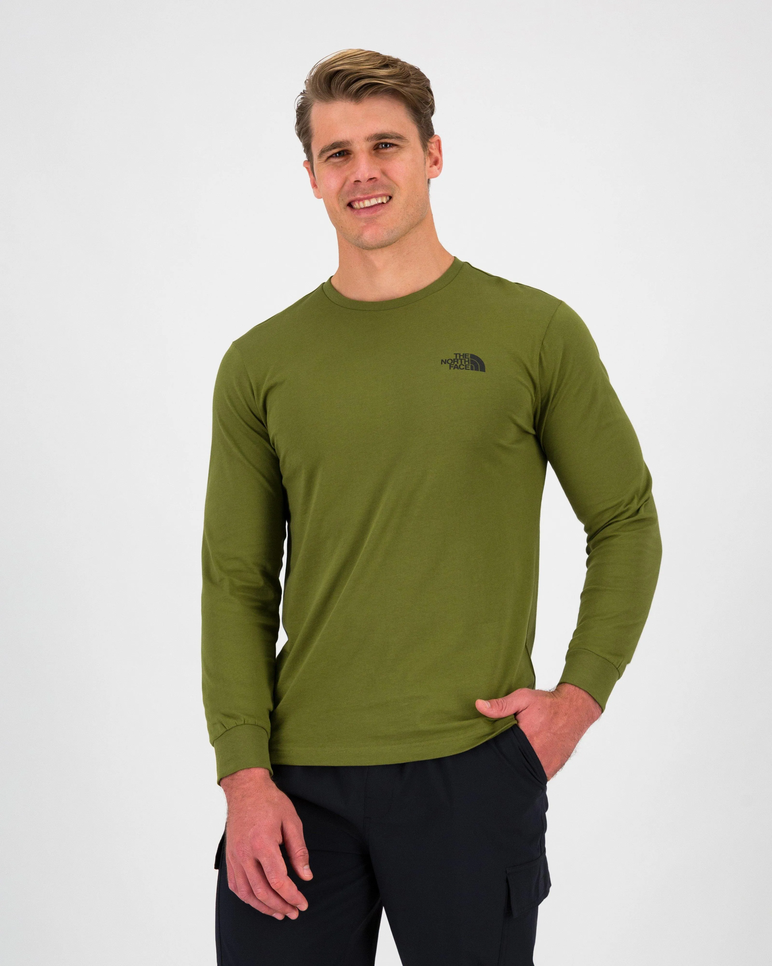 The North Face Men’s Easy Long Sleeve T-shirt | Cape Union Mart