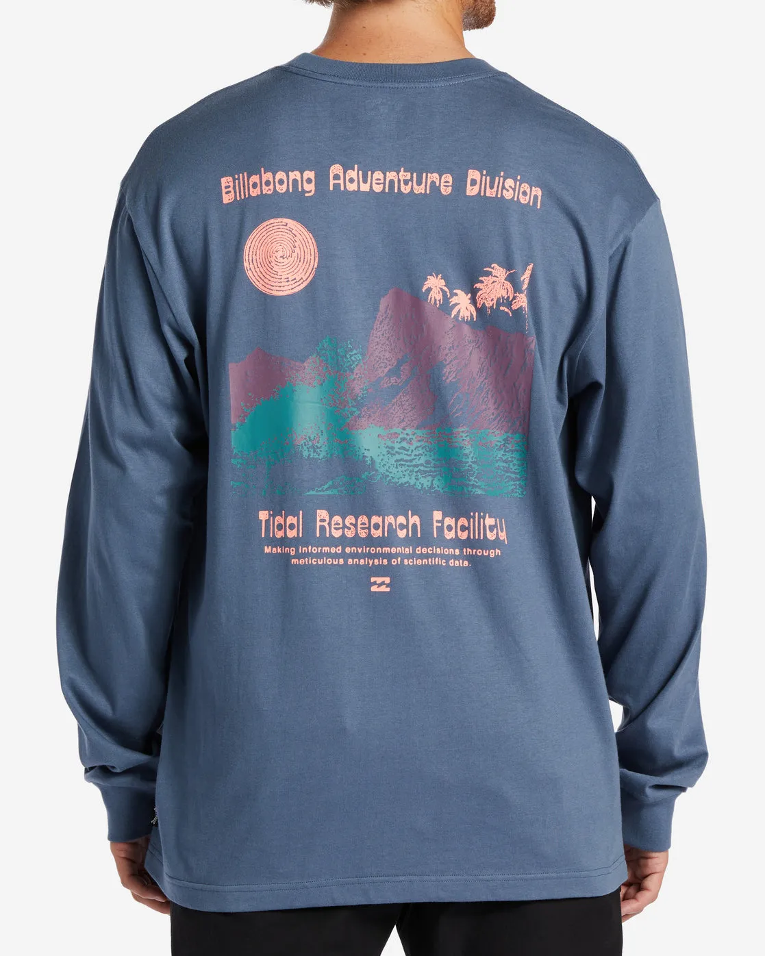 Tidal Research Long Sleeve T-Shirt - North Sea