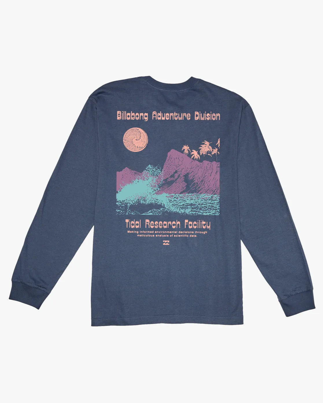 Tidal Research Long Sleeve T-Shirt - North Sea