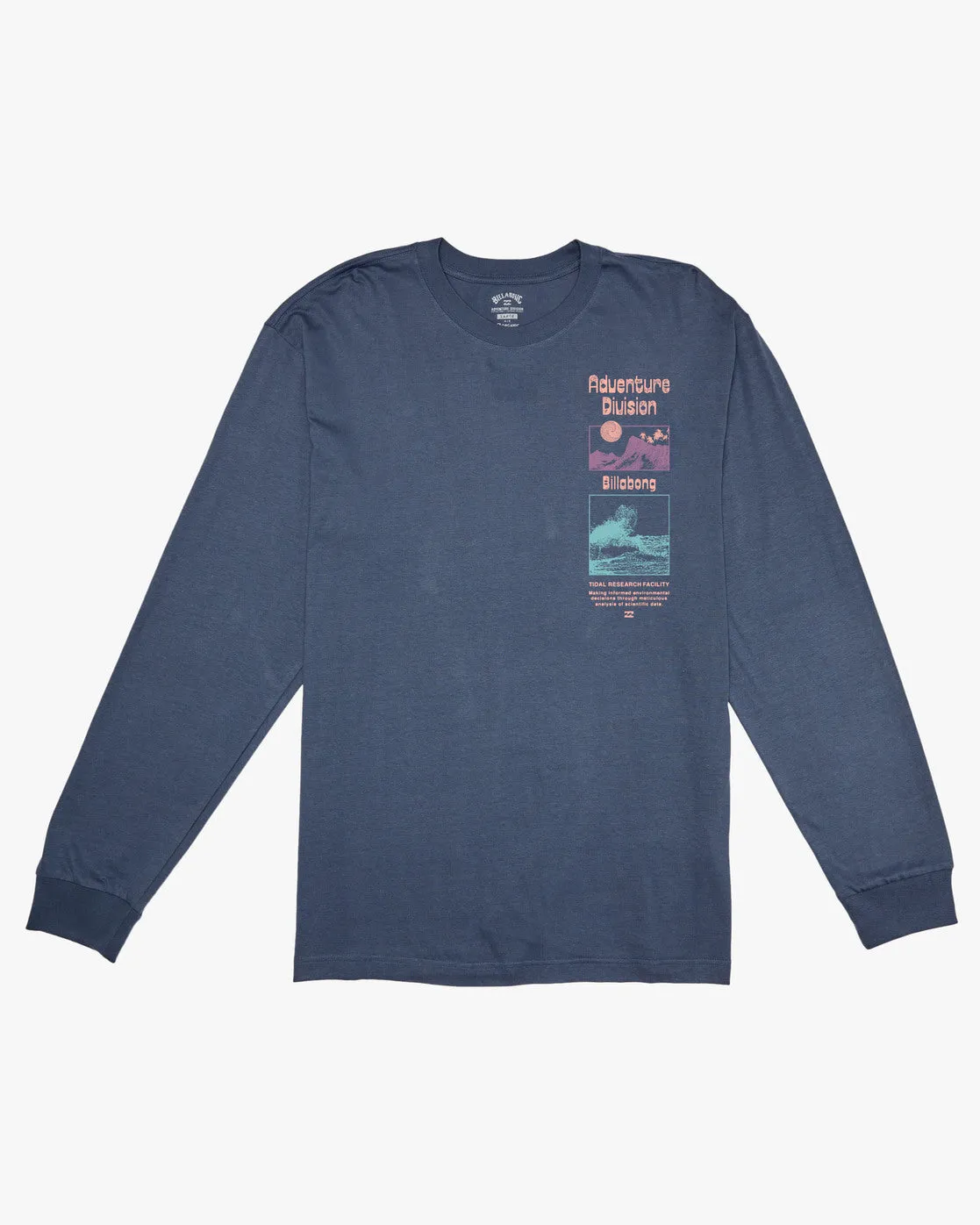 Tidal Research Long Sleeve T-Shirt - North Sea