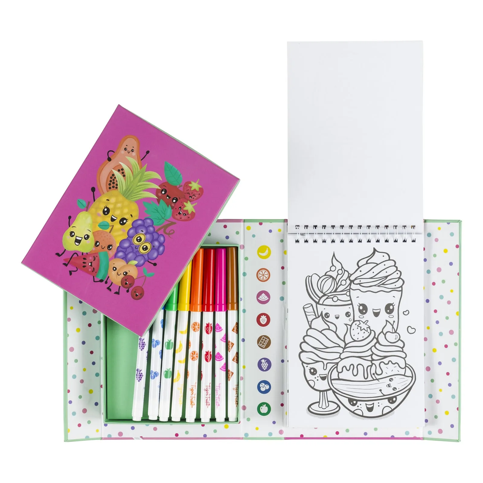 Tiger Tribe Scented Colouring - Fruity Cutie