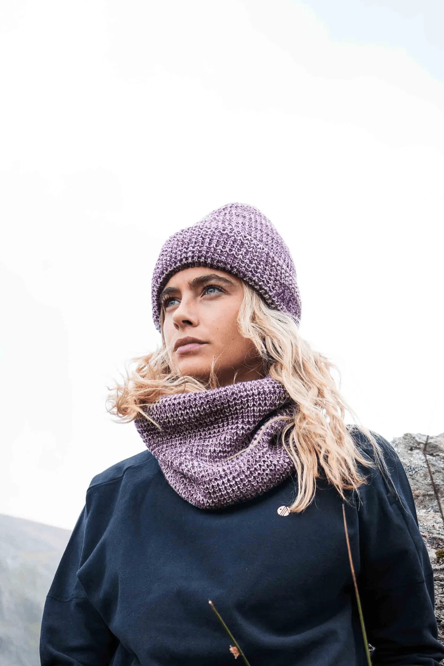 Toast Snood - Mulberry