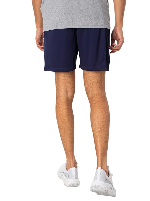 Under Armour Challenger Knit Shorts - Midnight Navy/White