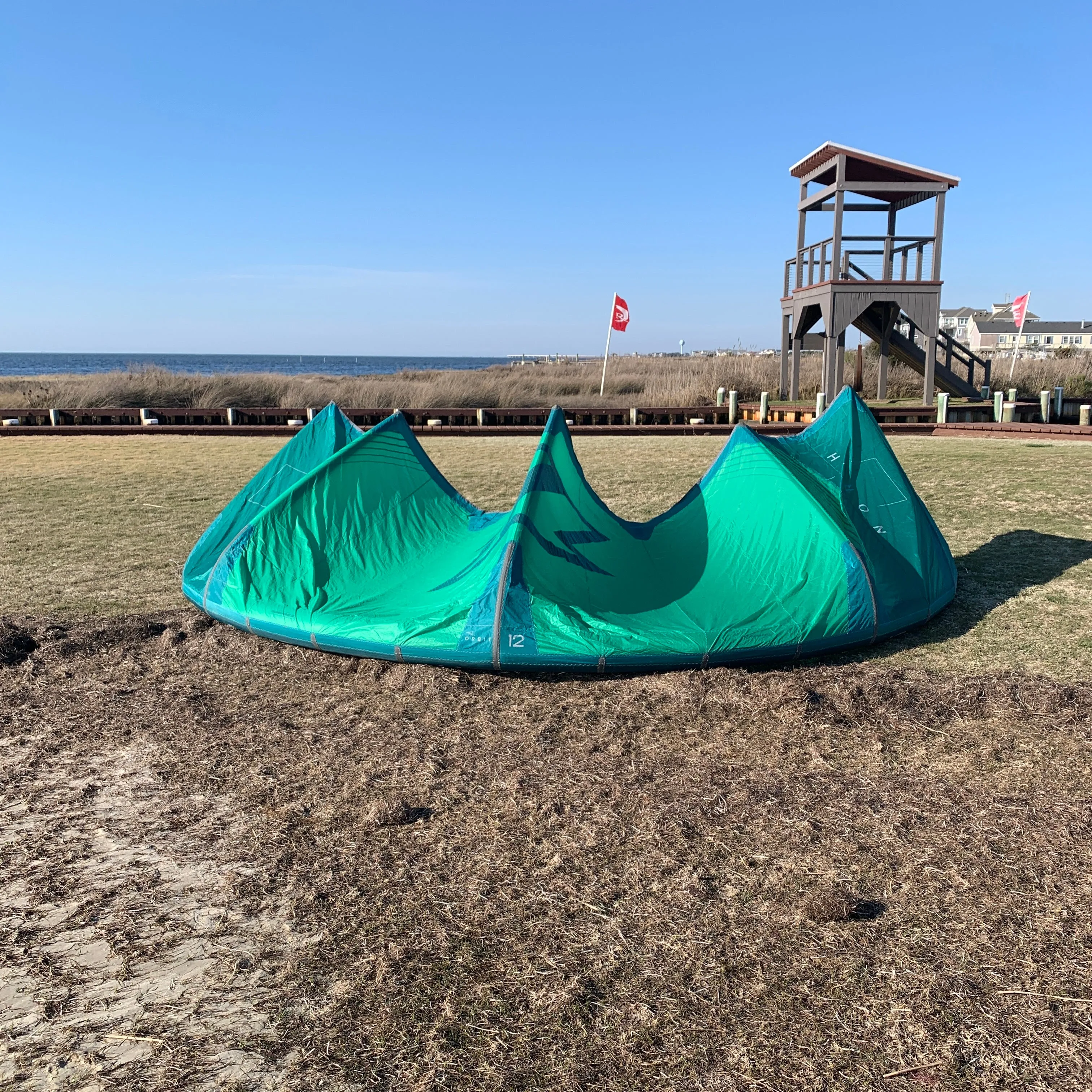 USED 2022 North Orbit Kite-12m-Marine Green