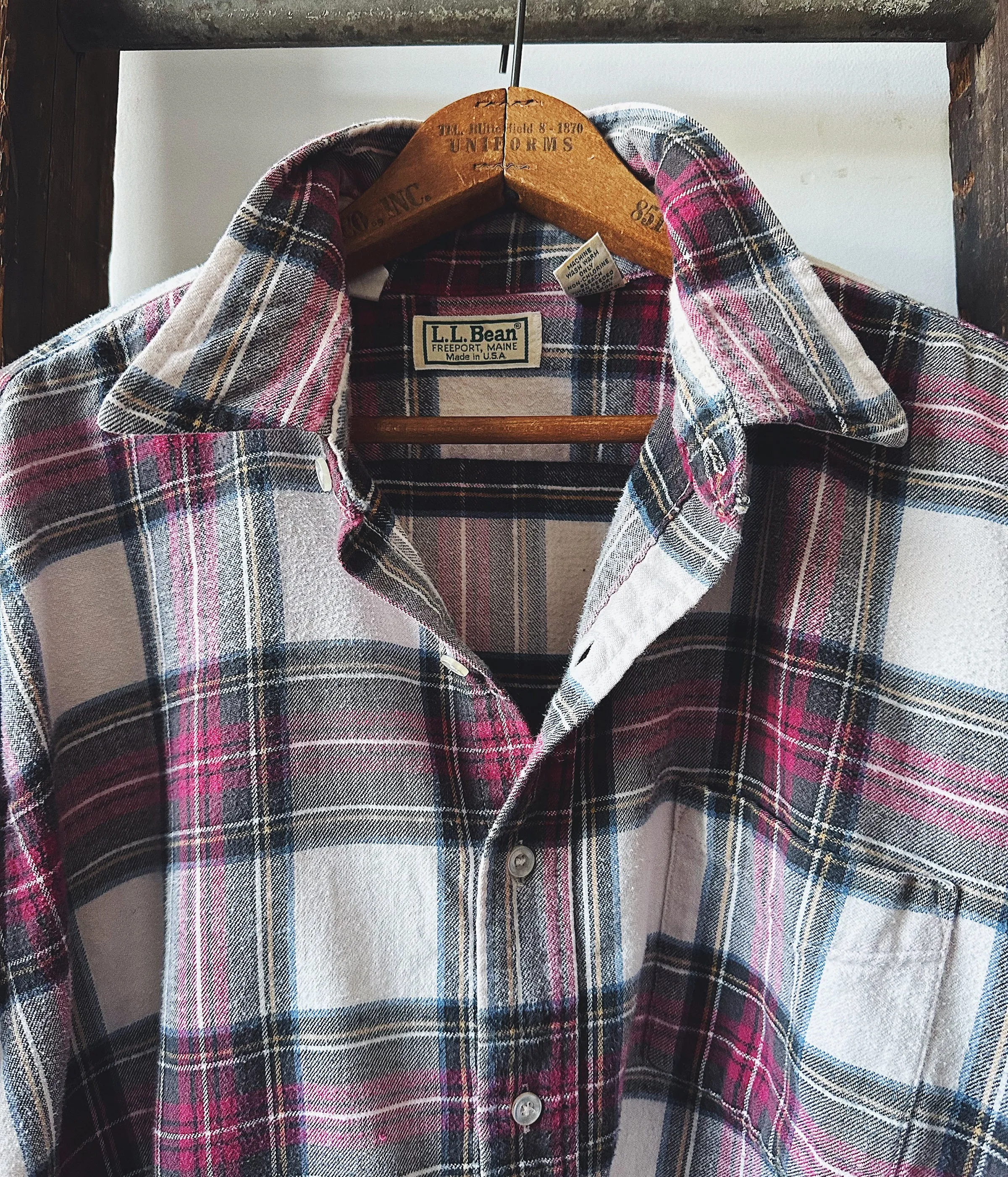 Vintage 1980s L.L.Bean Flannel Shirt – XL