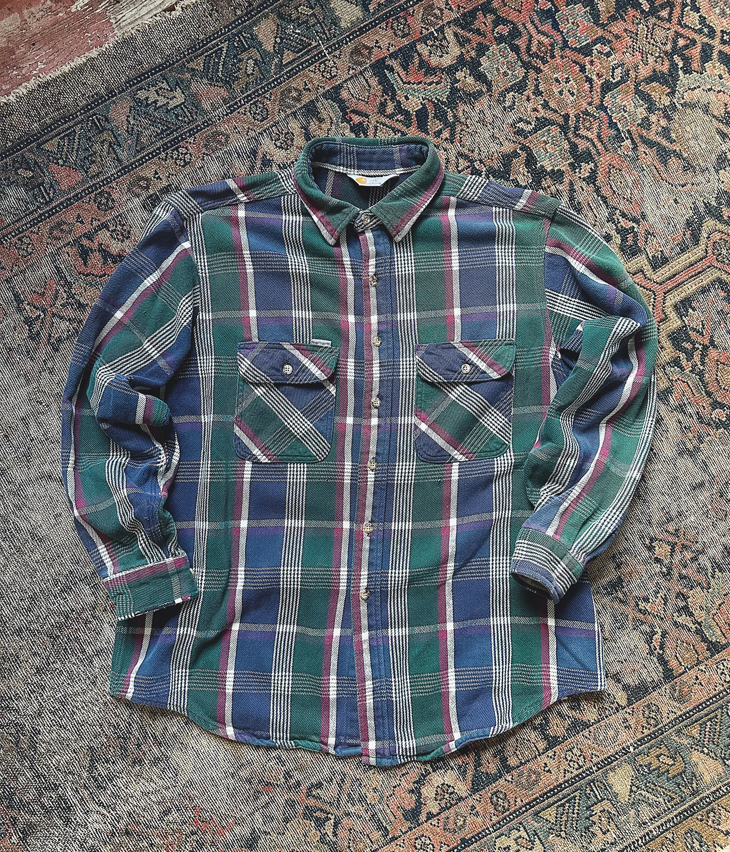 Vintage Carhartt Flannel Shirt