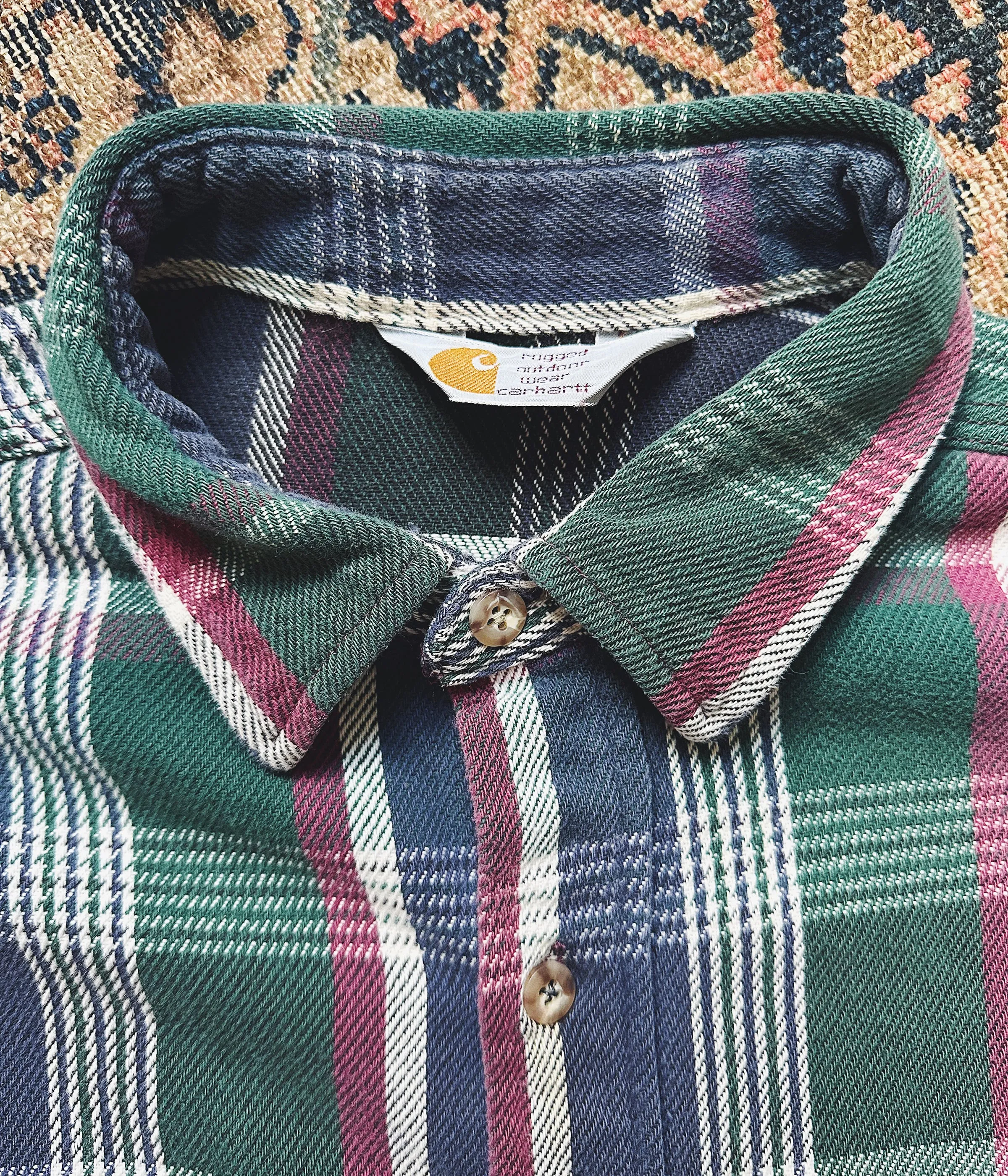 Vintage Carhartt Flannel Shirt