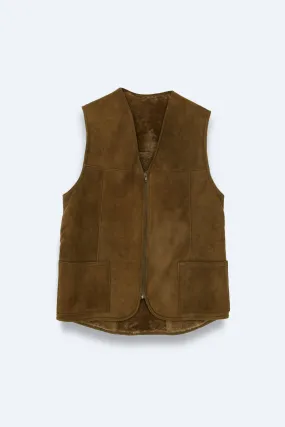 Vintage Shearling Vest