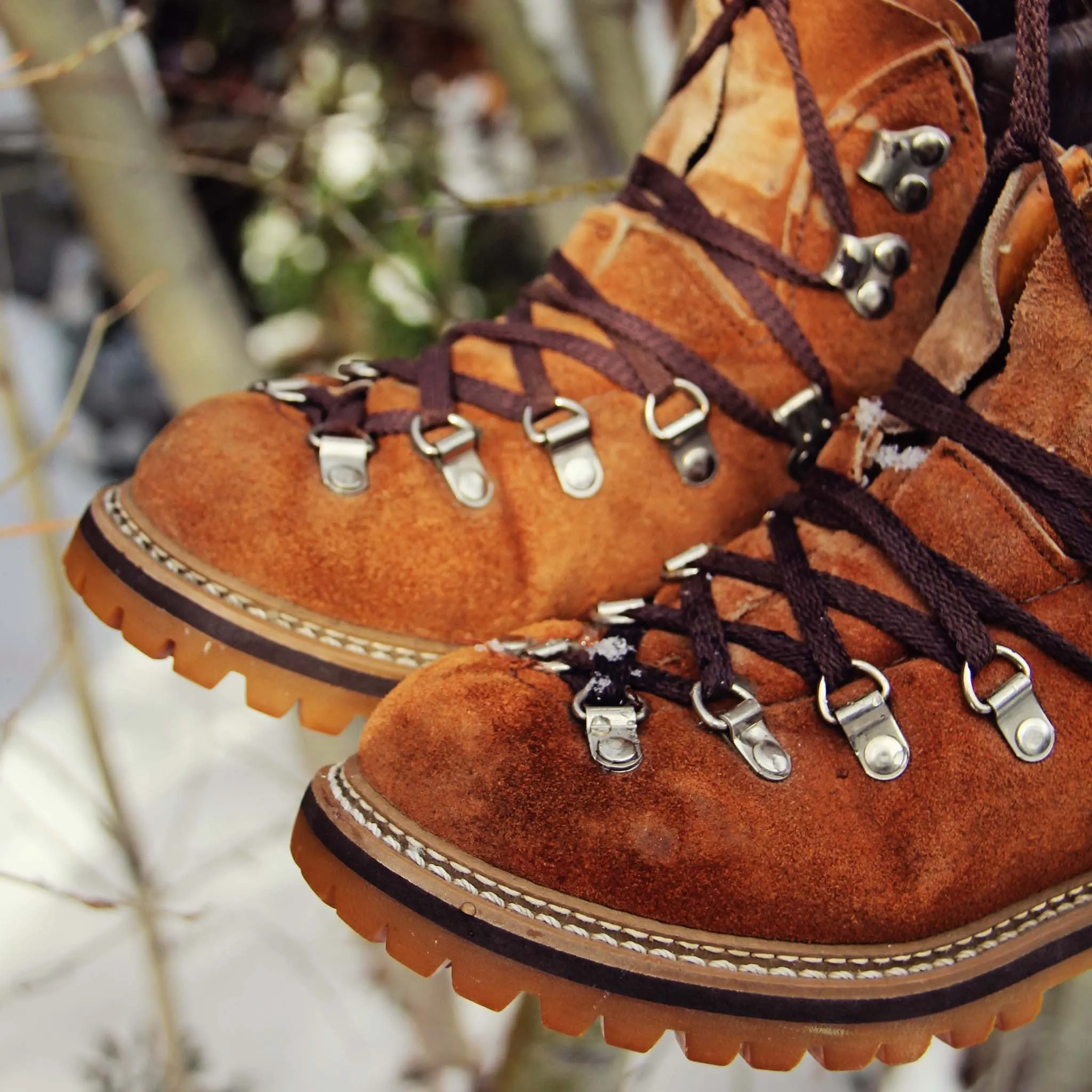 Vintage Sweet Hiker Boots