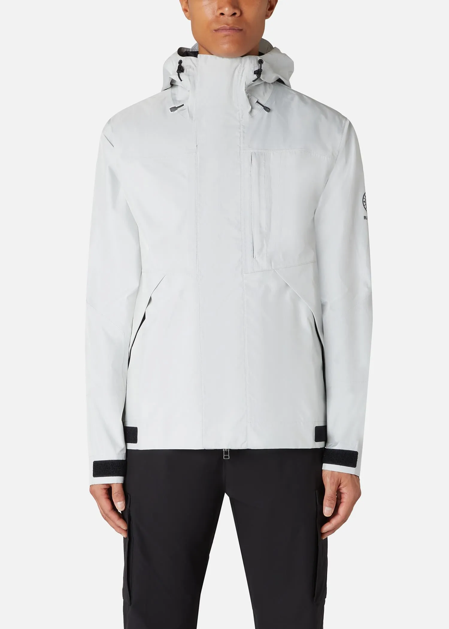 WATERPROOF ANORAK OFF WHITE