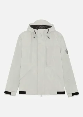 WATERPROOF ANORAK OFF WHITE