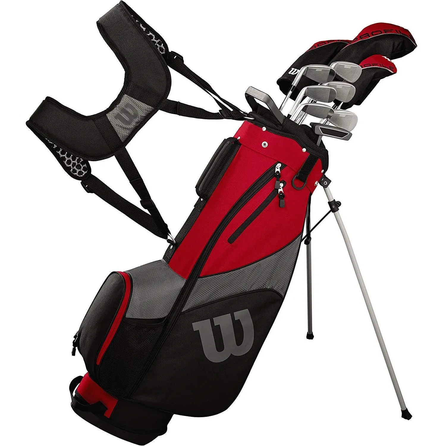 Wilson Golf Profile SGI Complete Mens Golf Club Set with Bag