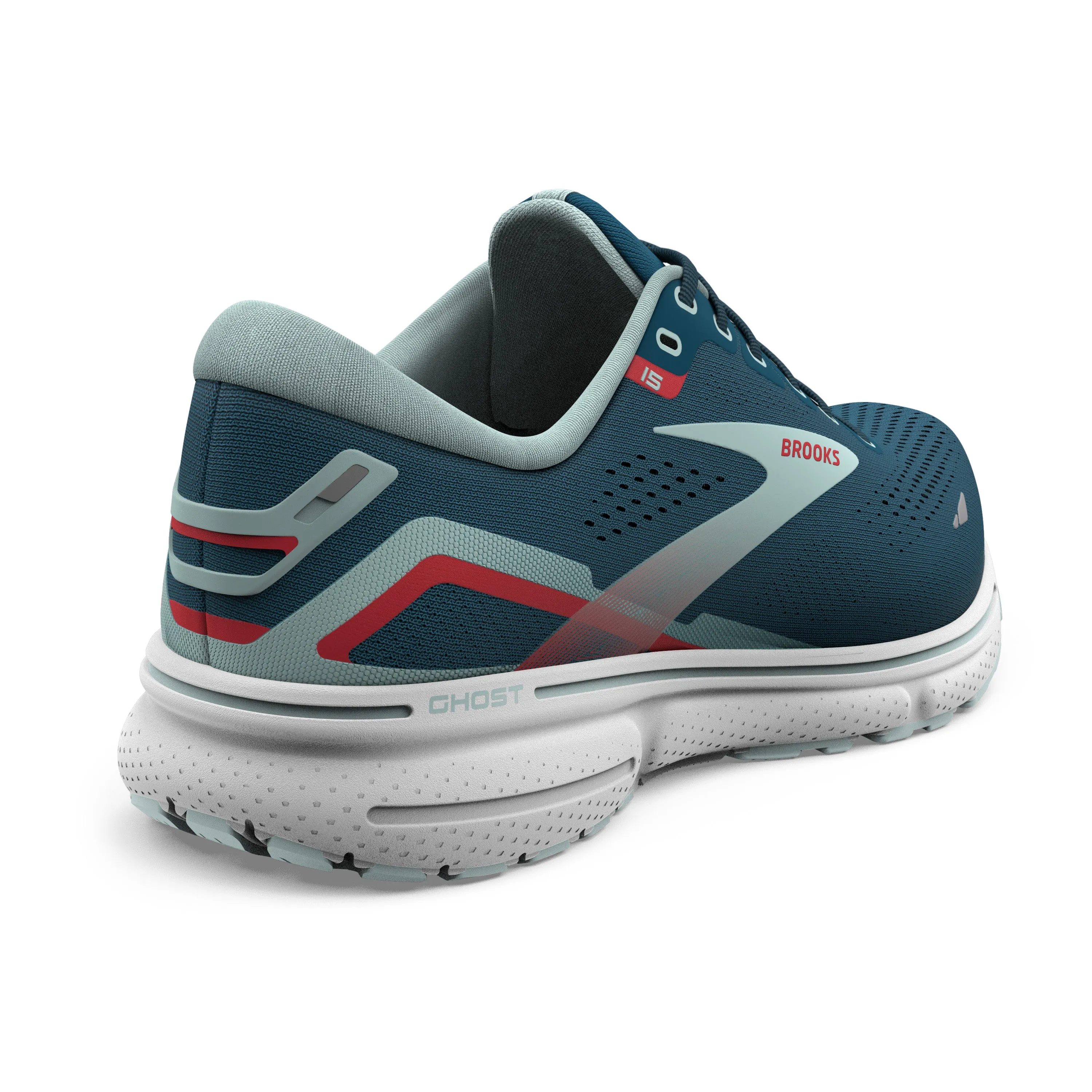 Women's Brooks Ghost 15 1203801B497 Color: Legion Blue/ Blue / Bittersweet