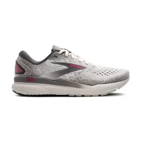 WOMEN'S BROOKS GHOST 16 1204071B006 COLOR: GREY/GARGOYLE/PINK