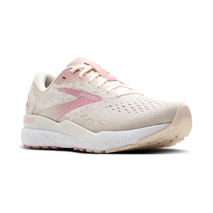 Women's Brooks Ghost 16 1204071B136 Color:  Coconut/Zephyr/White