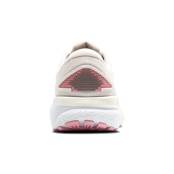 Women's Brooks Ghost 16 1204071B136 Color:  Coconut/Zephyr/White