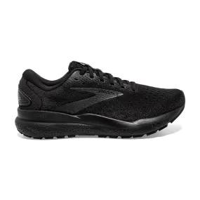 Women's Brooks Ghost 16 Wide 1204071D020 Color: Black/Black/Ebony