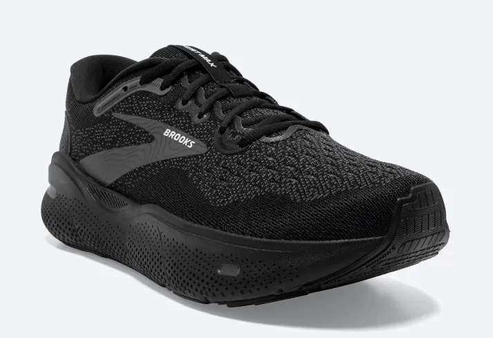 WOMEN'S BROOKS GHOST MAX 1203951B020 COLOR: BLACK/BLACK/EBONY