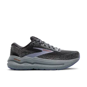 WOMEN'S BROOKS GHOST MAX 2 1204201B005 COLOR:  EBONY/LAVENDER/ALLOY