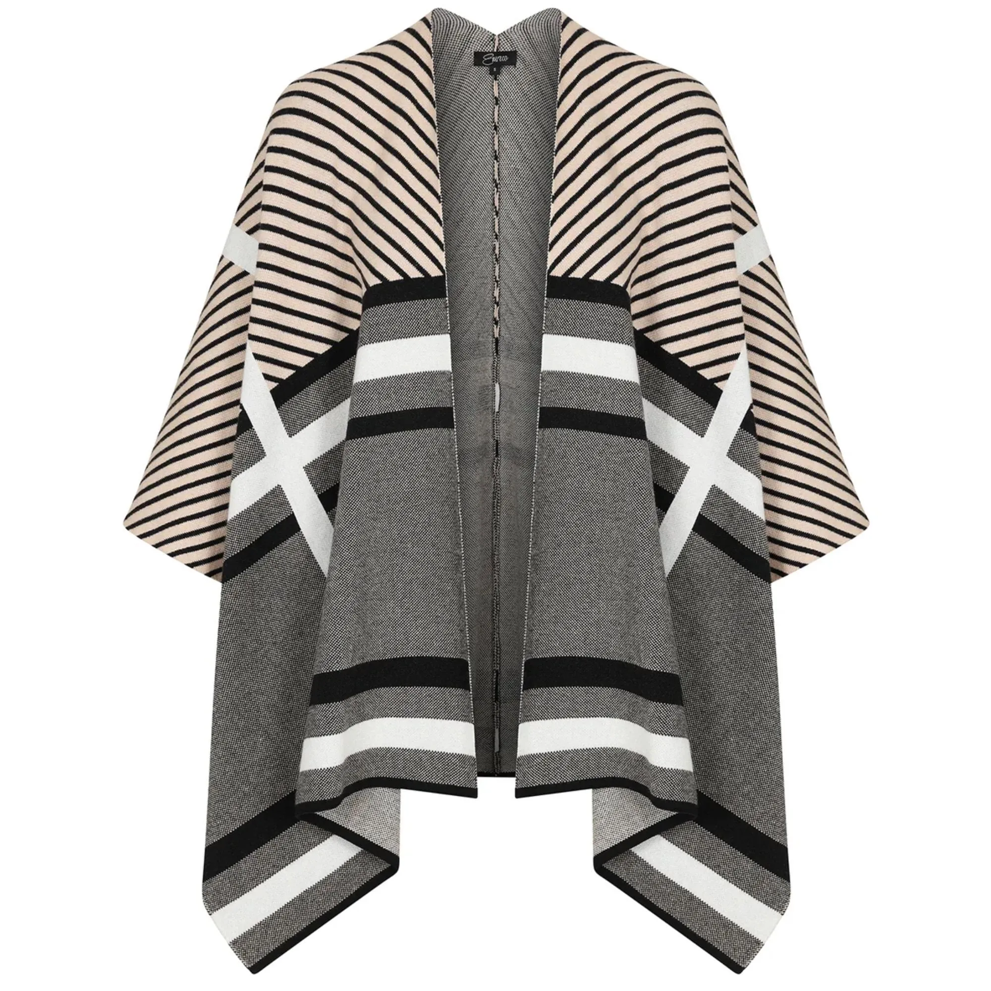 Womens Check Cape