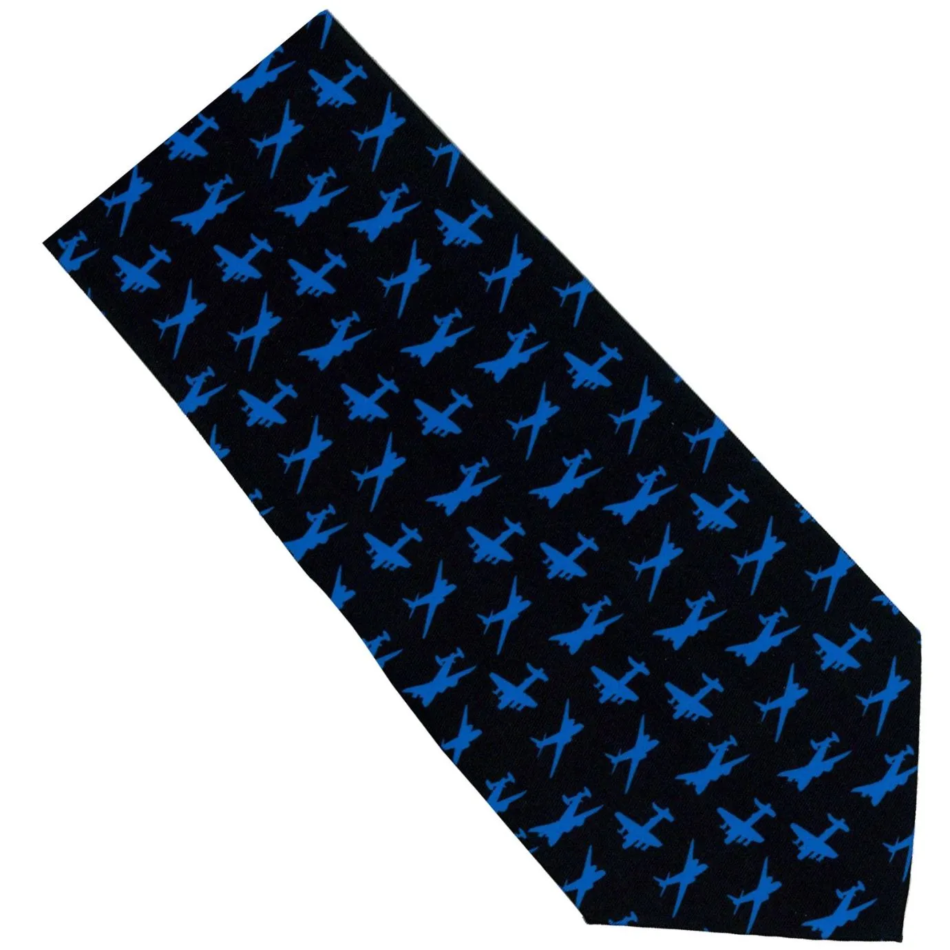 WW2 Bombers On Blue Tie