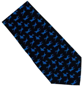 WW2 Bombers On Blue Tie