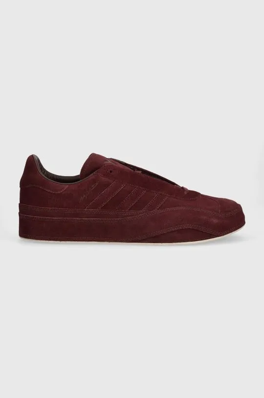 Y-3 suede sneakers Gazelle maroon color IG4029