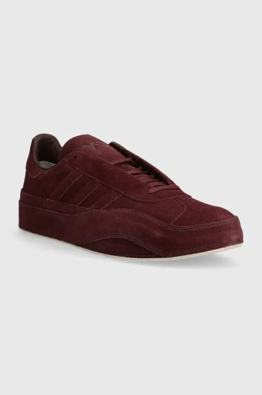 Y-3 suede sneakers Gazelle maroon color IG4029