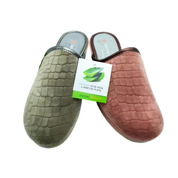 Zapatilla de casa de cua con Aloe Vera Doctor Cutillas